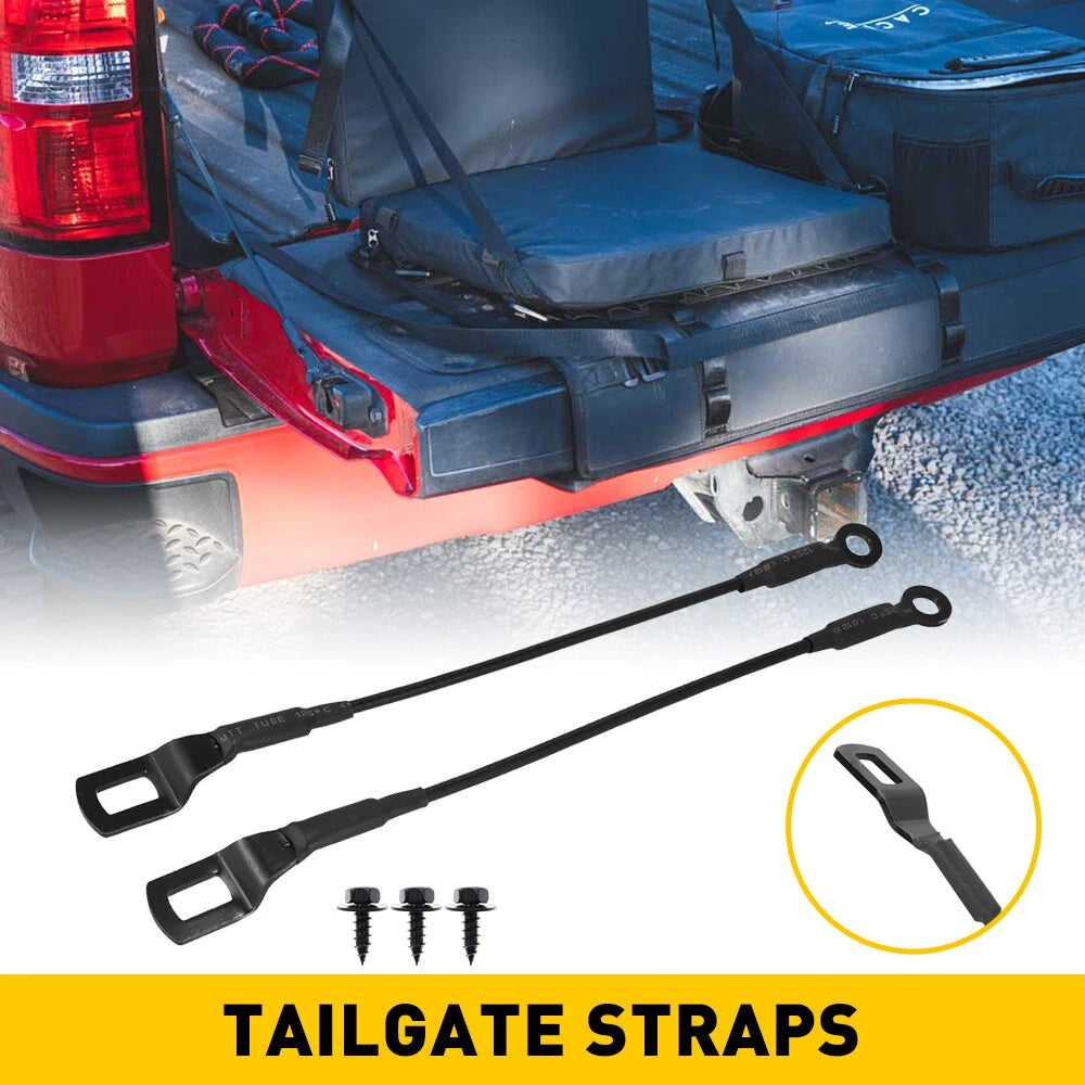Set of 2 Tailgate Support Cables for Toyota Tacoma (1995–2004)