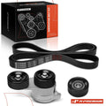 3X Serpentine Belt Drive Component Kit for Honda Odyssey (2011–2017)