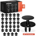 30Pcs 7mm Nylon Hood & Trunk Retainer Fasteners for BMW 