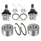 2 Front Knuckle Ball Joint Bearings for Kawasaki Teryx Teryx4 (2008–2023)