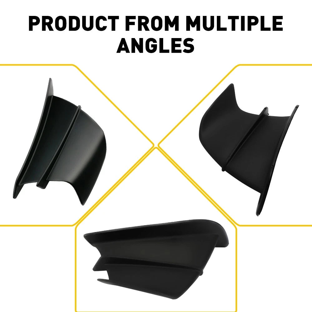 Aerodynamic Spoiler Side Winglets for Motorcycle K