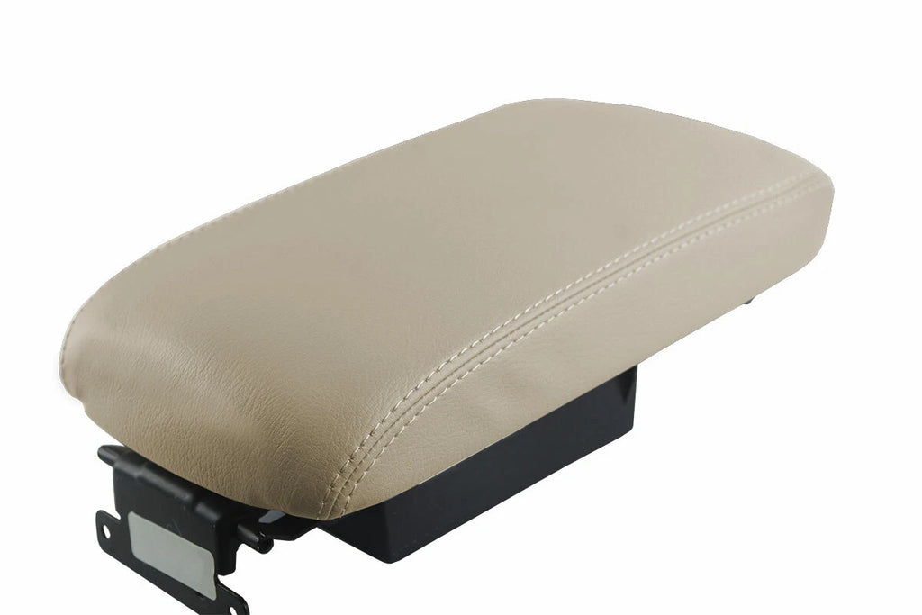 Leather Console Lid Pull Over Cover for Lincoln MKZ (2010–2012) Beige