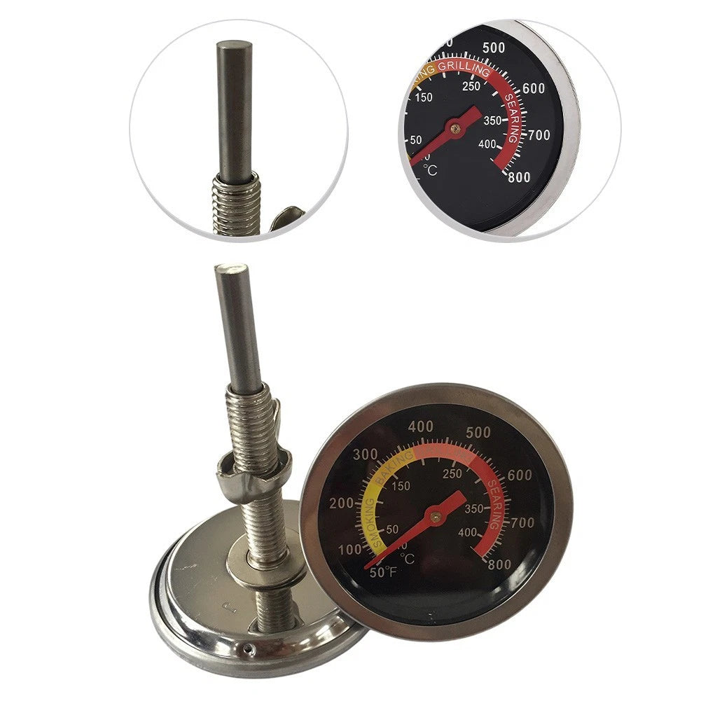 Oven Thermometer for JX-8K-1 (50-800°F) Stainless Steel Bimetallic
