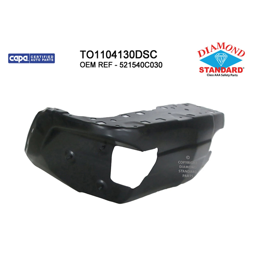 Outer Bumper Extension Rear Driver Side Replacement Steel for Ford Ranger (2019–2023)