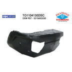 Outer Bumper Extension Rear Driver Side Replacement Steel for Ford Ranger (2019–2023)