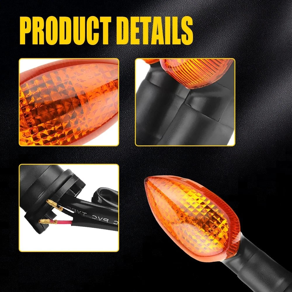 Turn Signal Indicator Light Kit Amber for Yamaha YZF R15 (2015–2024)
