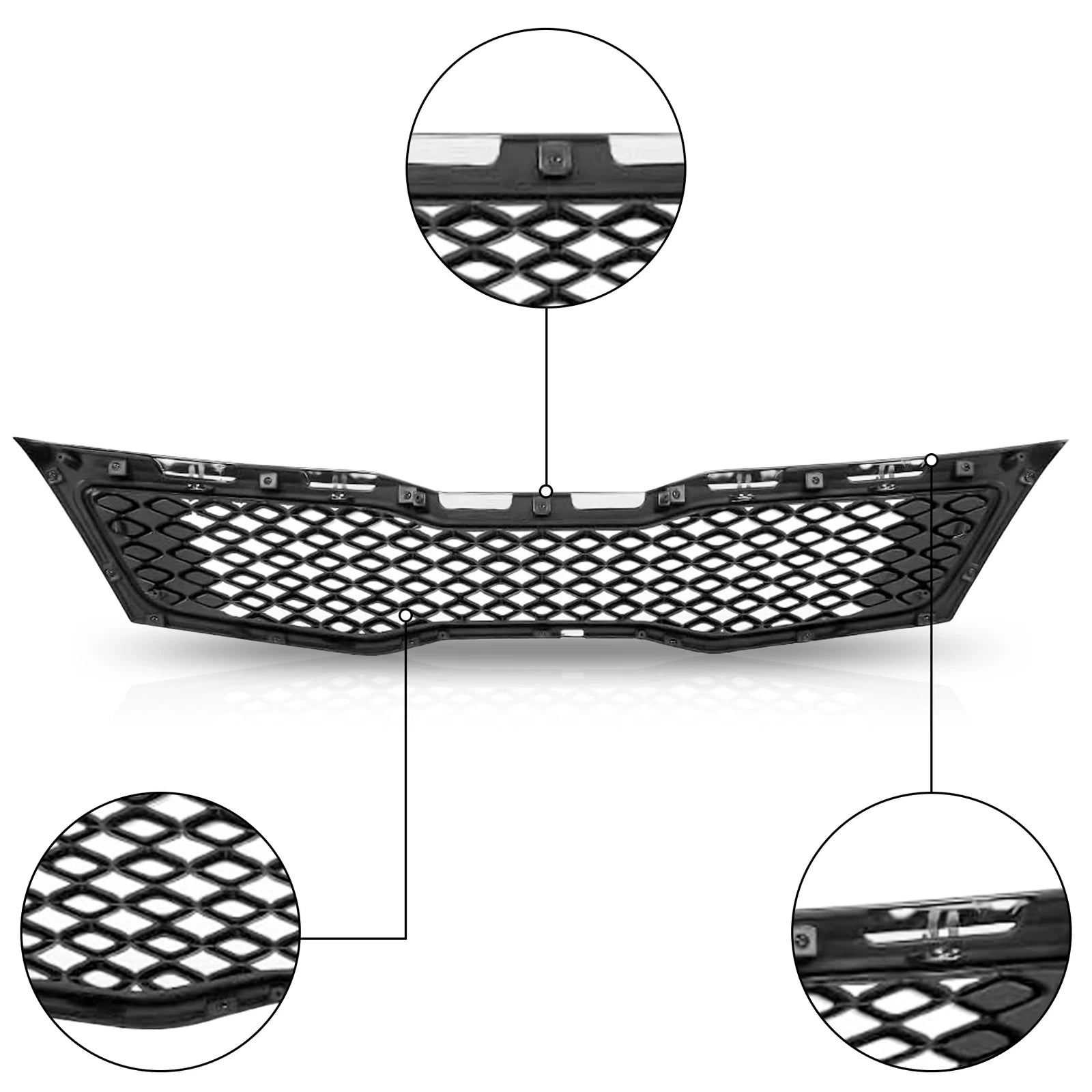 Chrome Front Grille for Kia Optima (2011-2013)