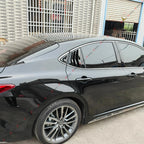 Gloss Black Rear Window Vent Louver Cover for Toyota Camry (2025–2025)