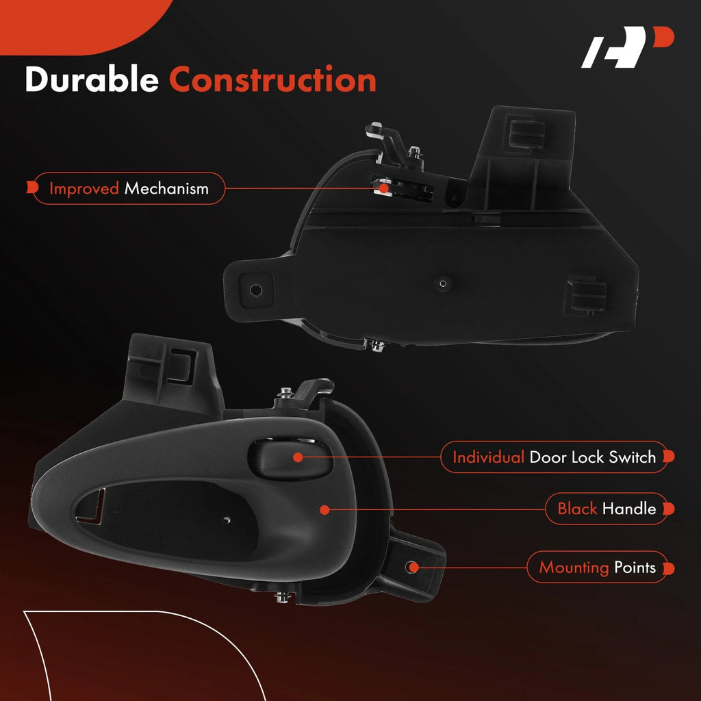 Rear Gray Interior Door Handle for Pontiac Grand Am (1999–2005)