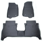 Set of 3 All Weather Floor Mats for Jeep Wrangler Gladiator (2020–2025)