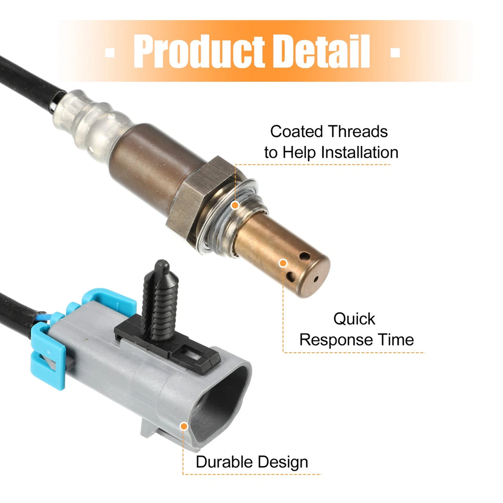 Upstream Oxygen Sensor for GMC Canyon, Chevrolet (2007–2012) No. 12592591