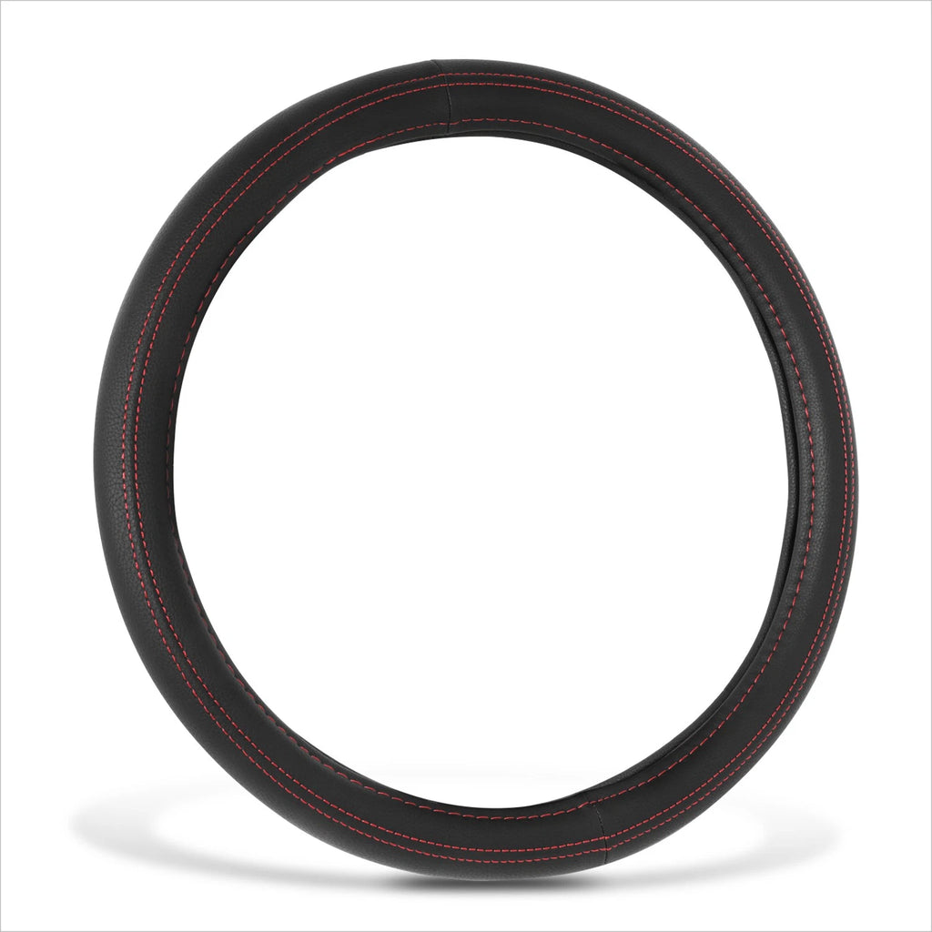 Steering Wheel Cover for (14.5-15" Diameter, Grain Leather)