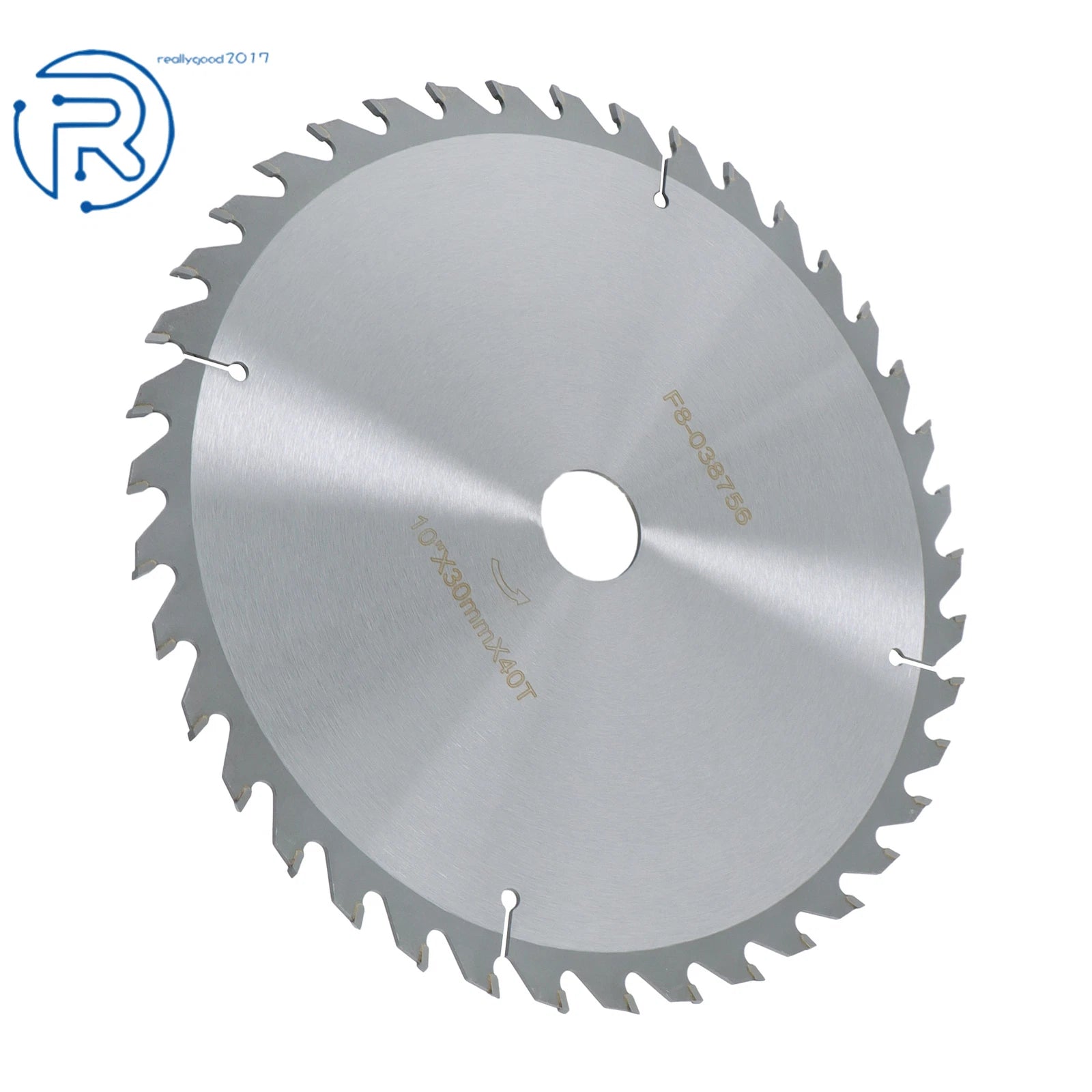 40-Tooth Carbide Saw Blade for Wood with Nails (10-Inch, 30mm Arbor)