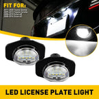 2X LED License Plate Lights for Scion xD xB, Toyota Sienna, Corolla (2004–2015)
