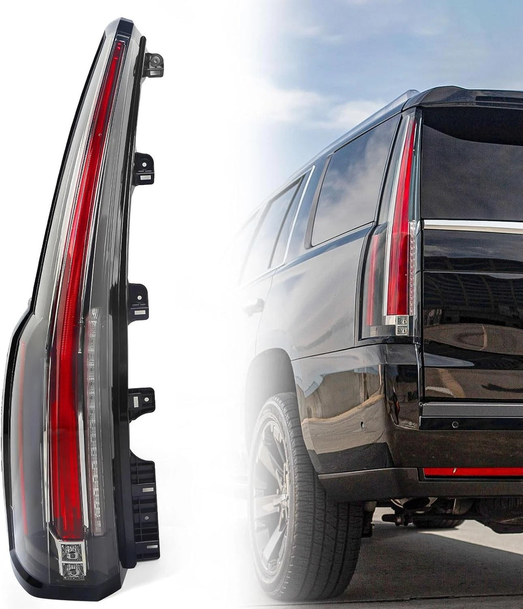 LED Tail Light for Cadillac Escalade/Escalade ESV (2015–2020) Left Driver W/Bulb