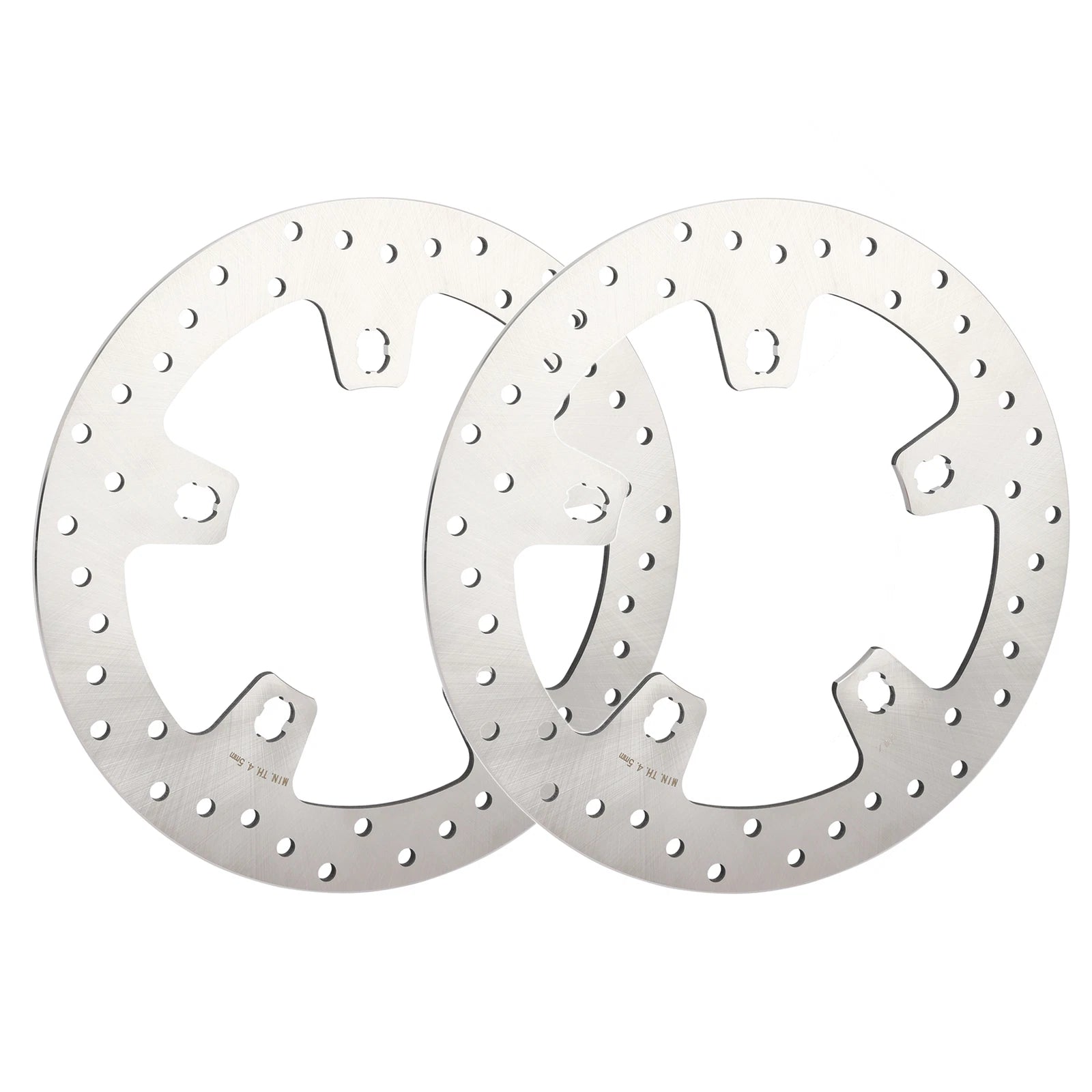 2x 11.8" Front Brake Rotors for Harley Touring Road Street Glide (2014–2023)