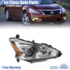 Right Passenger Side Halogen Headlight for Nissan Altima (2013–2015)