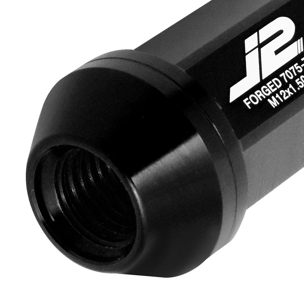 20 Pcs J2 7075 Forged Aluminum M12x1.5 Knurled Lug Nuts for