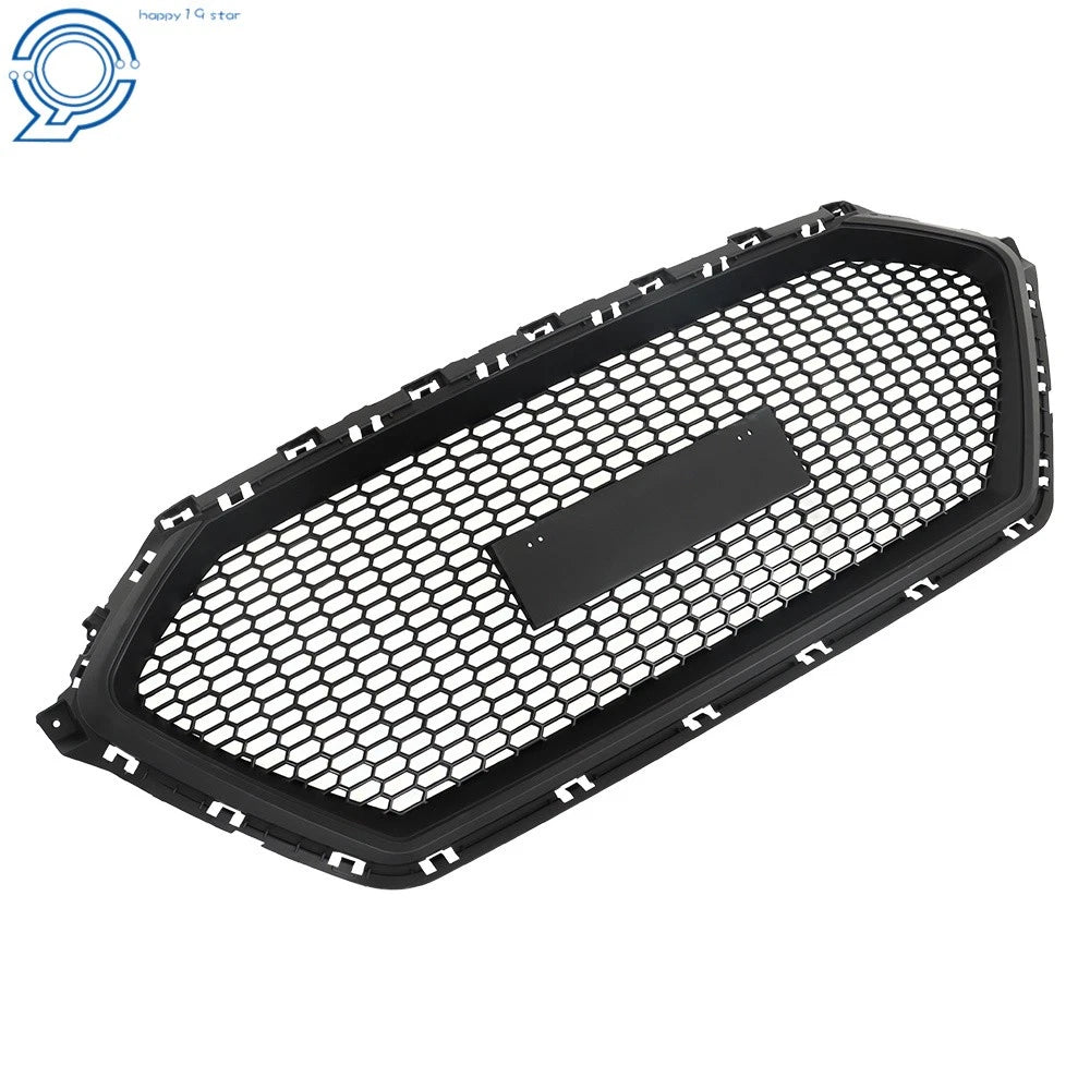 Honeycomb Bumper Grill for Hyundai Elantra Sedan (2017–2018) Matte Black