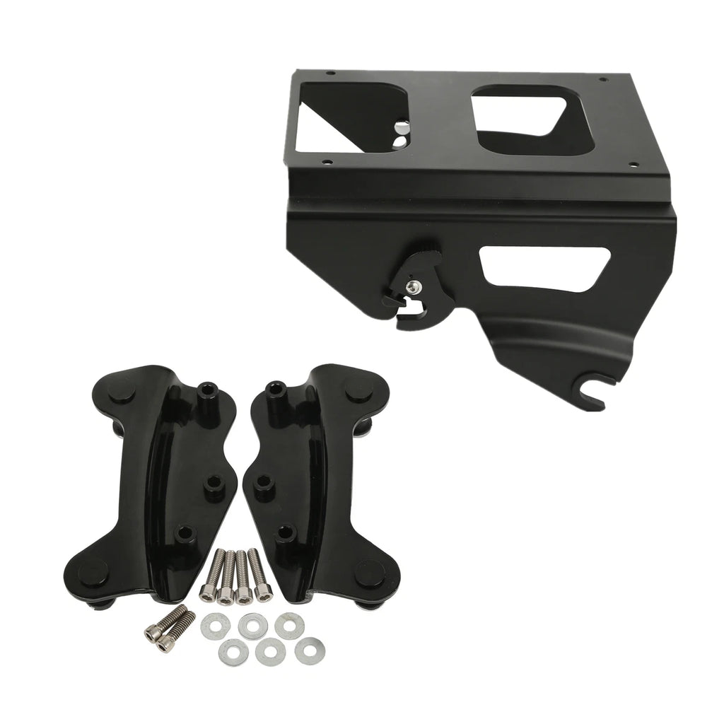Detachable Solo Mounting Rack for Harley Road Glide (2009–2013)