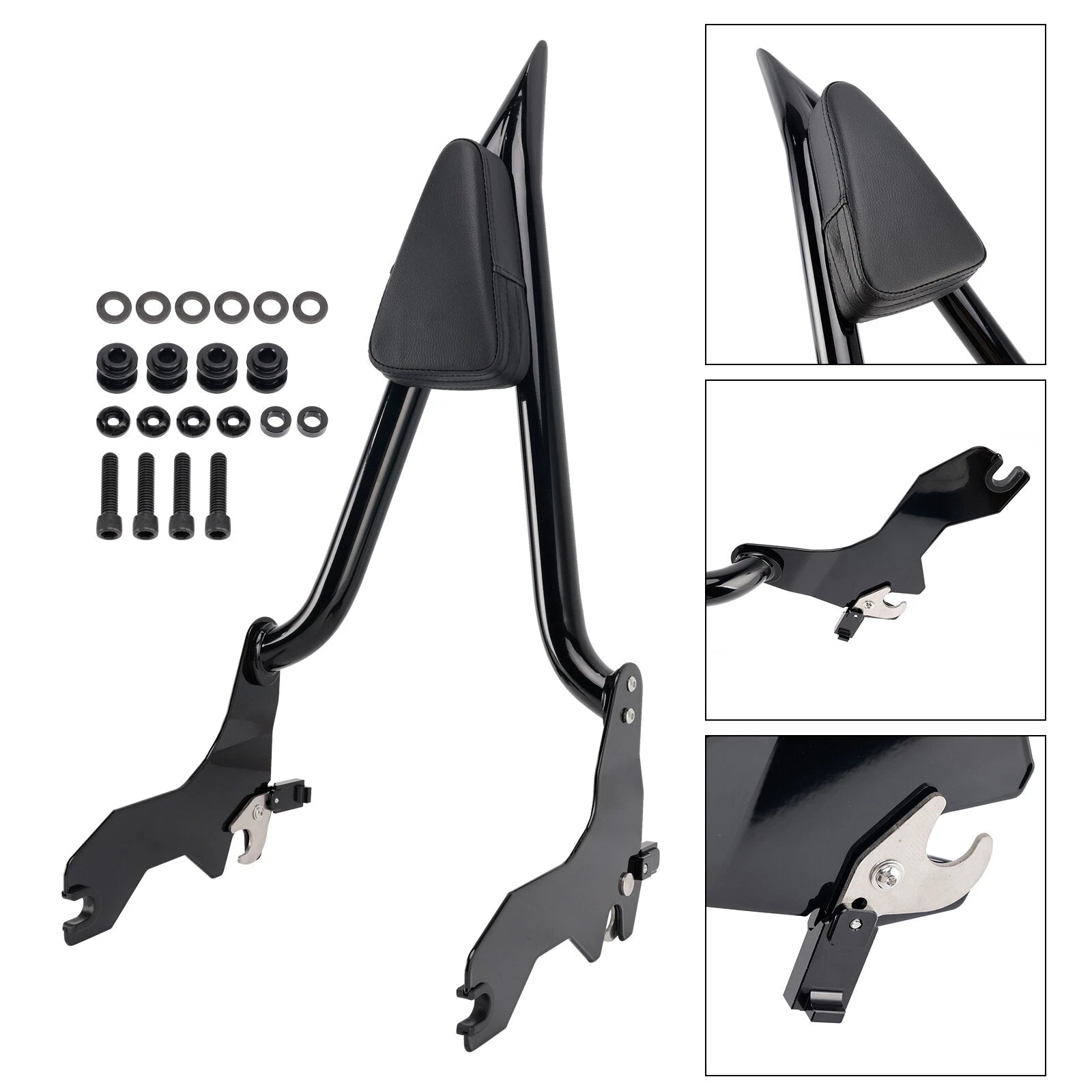 Passenger Sissy Bar Backrest for Softail Fat Bob 114 FXFB FXFBS (2018–2023)