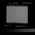 Aluminum Core Radiator for Honda Pilot (2023–2025) DPI13947