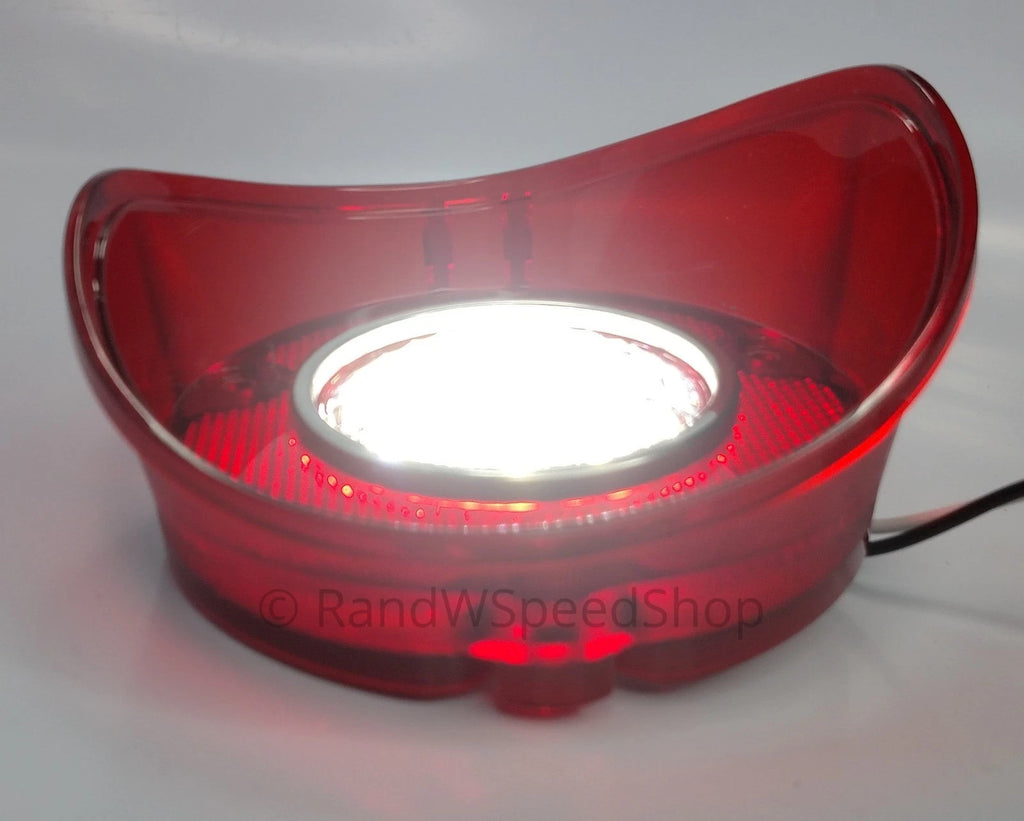 Left Driver Side LED Back Up Reverse Lens for 1972 Chevy Chevelle SS Malibu