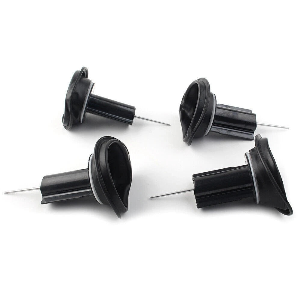 Set of 4 Carburetor Plunger Diaphragms for Suzuki GSF1200 Bandit (2001–2006)