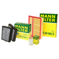 Mann Oil Air Carbon Cabin Filter Kit for Mercedes C209 A209 CLK320 (2003–2009)