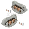 Front Brake Calipers & Pads for Yamaha YXE10 Wolverine RMAX2 RMAX4 1000 (2021–2024)