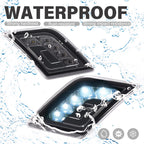 LED Smoke Side Marker Corner Lights for Mercedes-Benz C300/C350/C63 AMG (2008–2011)