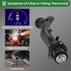 Engine Coolant Thermostat Housing Assembly for Mercedes AMG G63 (2013–2018)