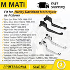 Chrome/Black Brake Clutch Lever for Harley Sportster 1200 (1996–2003)