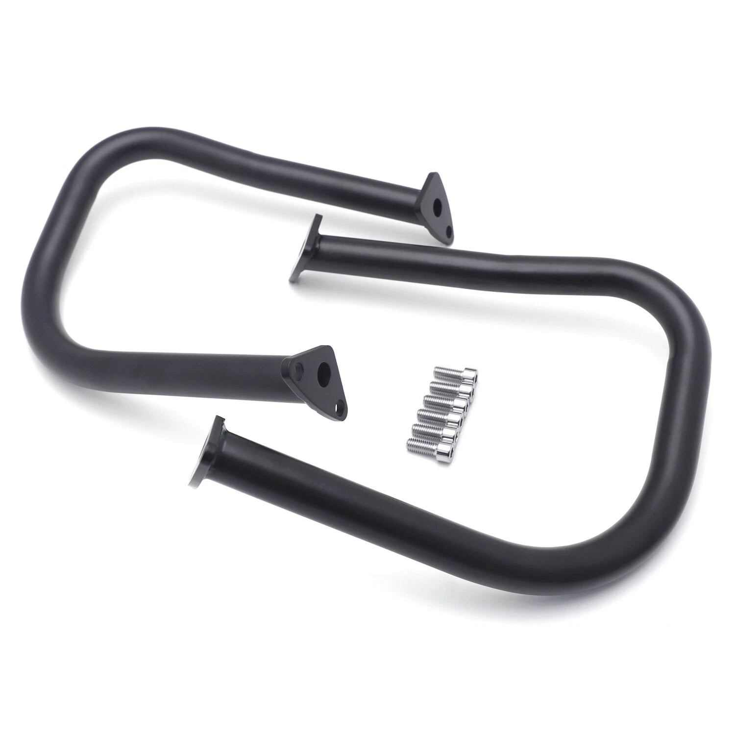 Rear Black Crash Bars for Indian Chief Challenger Roadmaster Chieftain (2014–2021)