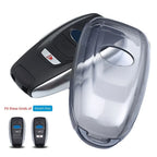 Black Transparent Key Fob Case Cover for Forester (2015���2024)