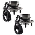 Pair Front Wheel Hub & Bearing for Ford F-150 4WD (1997–1999)
