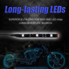 6pcs RGB LED Light Kit for Motorcycle (Universal)
