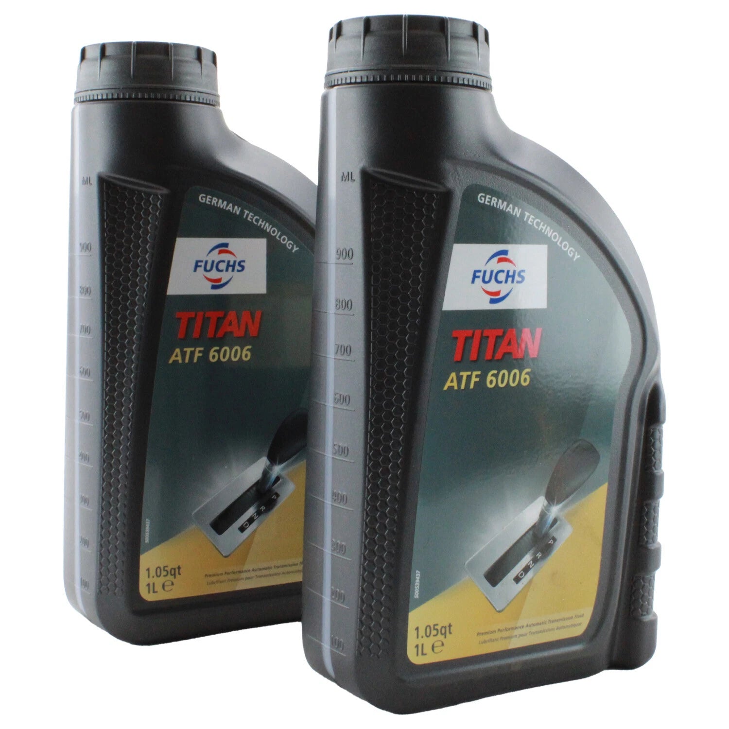 2X 1L Fuchs TITAN ATF 6006 Auto Transmission Fluid for Audi BMW Jaguar