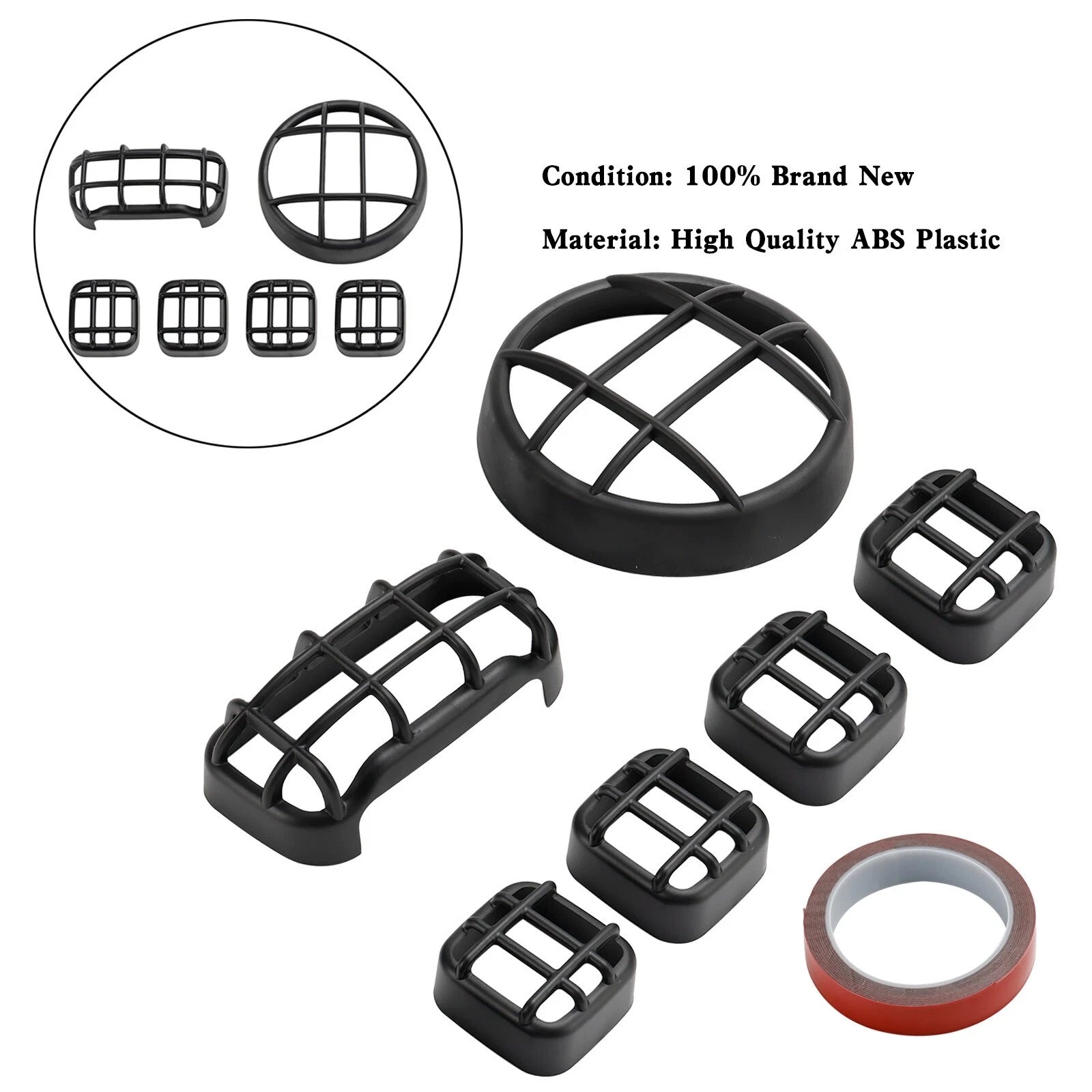 Headlight Taillight Turn Signal Guard Cover for Honda CT125 (2020–2023)