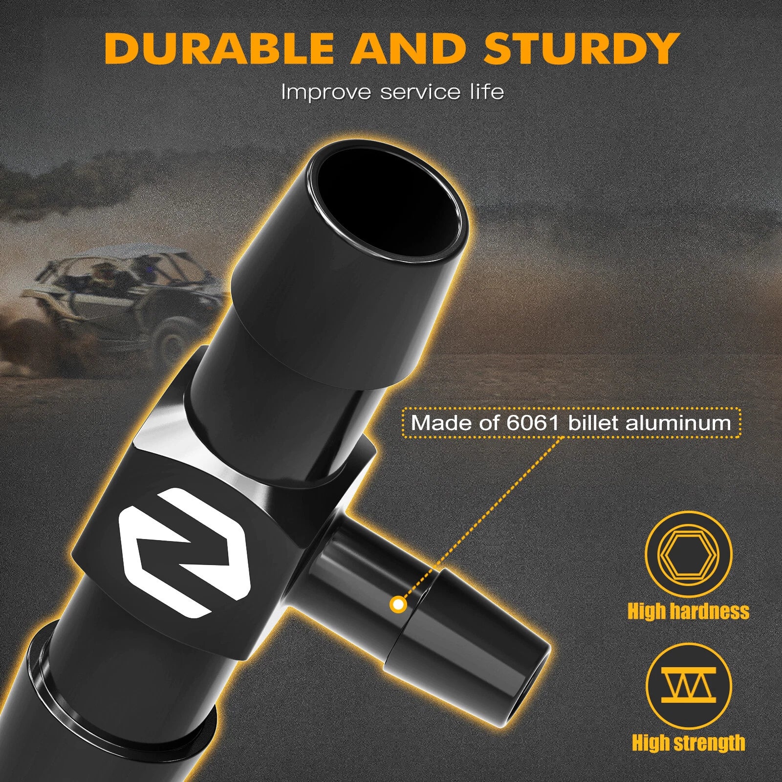 Tee Coolant Fitting Radiator Hose Connector for Can-Am Maverick X3 (2017–2023)