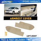 Set of 2 Leather Front Door Panels for Honda CR-V (2007–2012) Beige