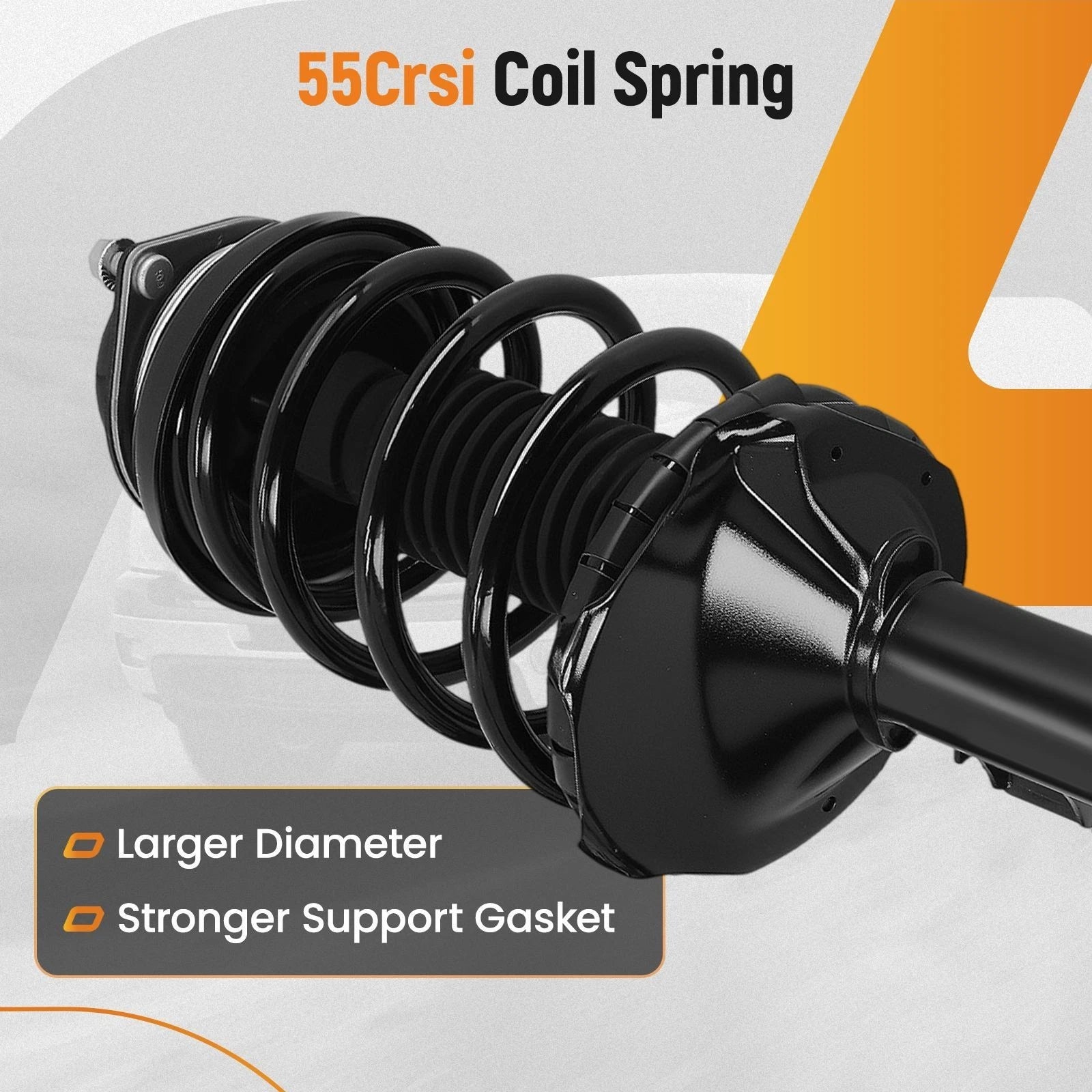 Set of 2 Front Struts w/Coil Springs for 2001 Nissan Pathfinder INFINITI QX4