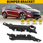 2X Front Bumper Support Bracket for Hyundai Elantra Coupe (2013–2014)