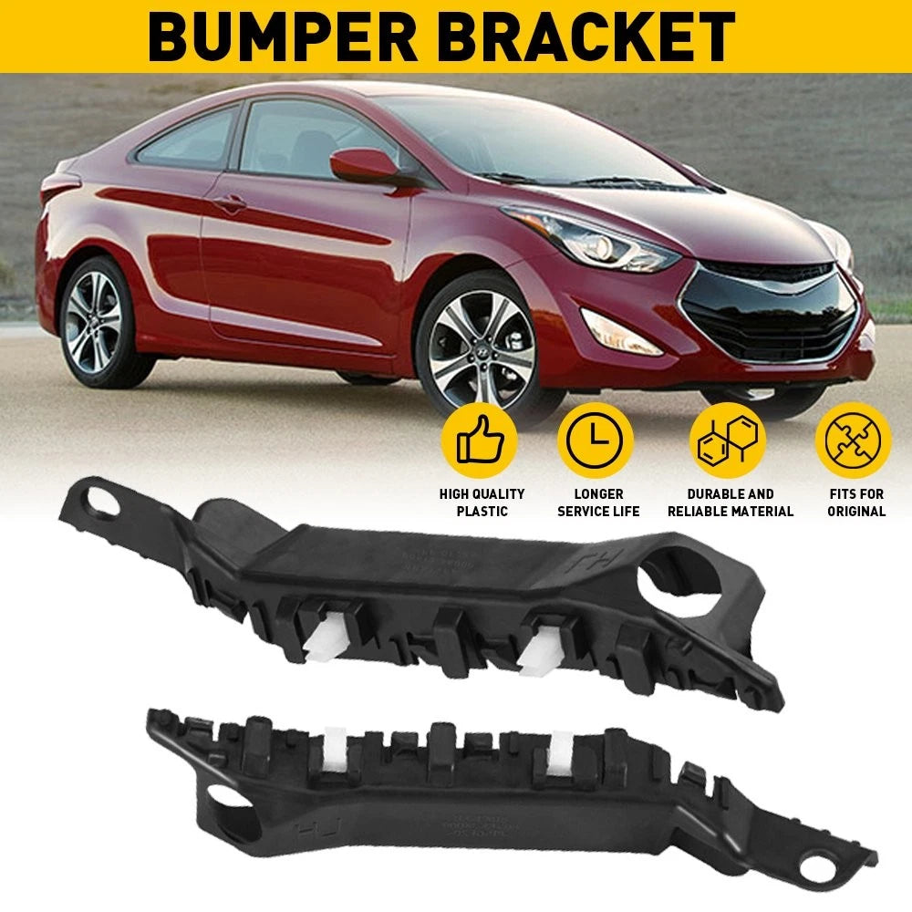 2X Front Bumper Support Bracket for Hyundai Elantra Coupe (2013–2014)