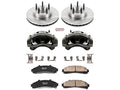 Front Brake Pad and Rotor Kit for Mazda B4000 4WD (1995–1997) JZ617NF