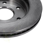Set of 2 Front Rear Solid Brake Rotors for GMC Sierra 1500 (2001–2007)