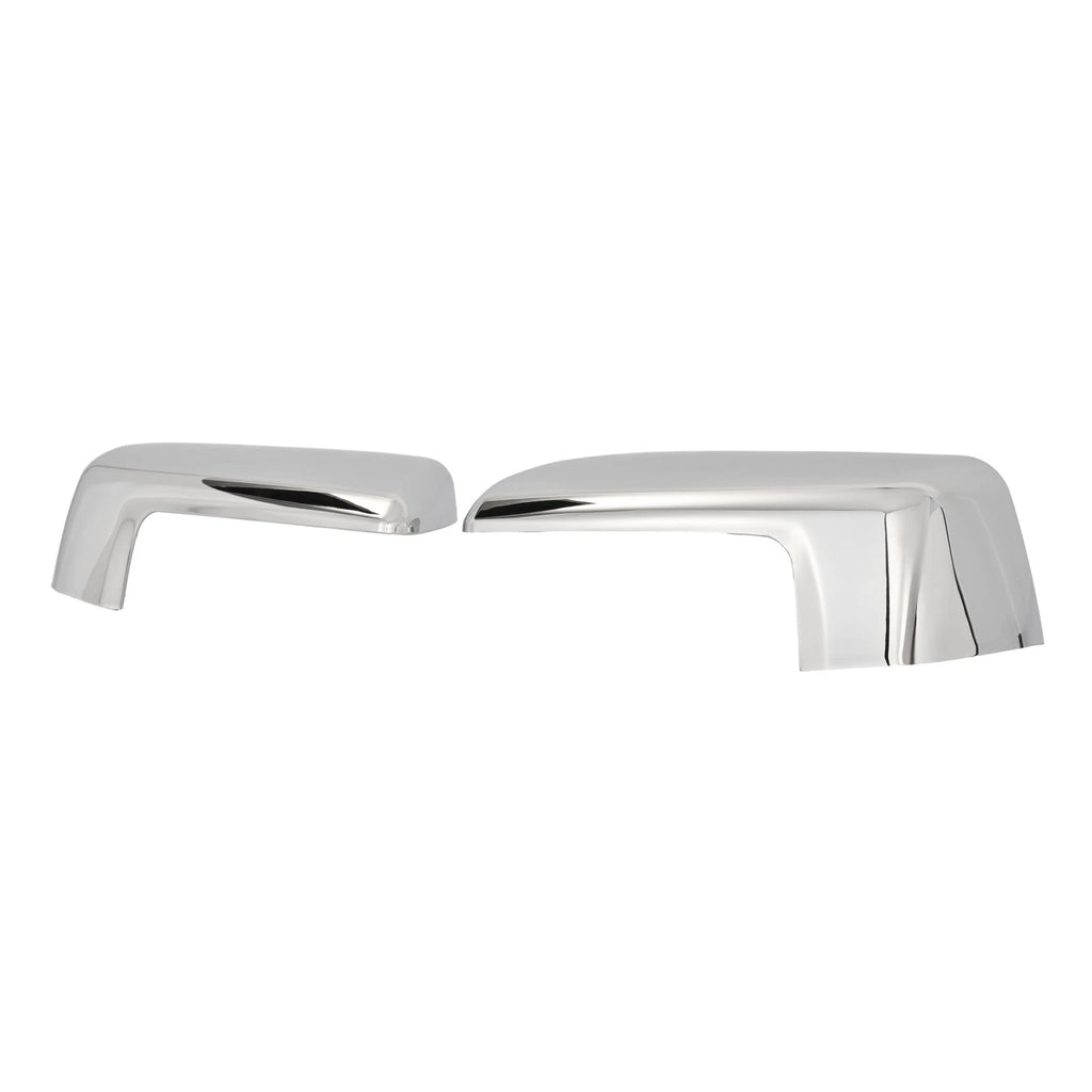Set of 2 Chrome Replacement Mirror Cap Covers for Chevy Silverado 1500 (2019–2024)
