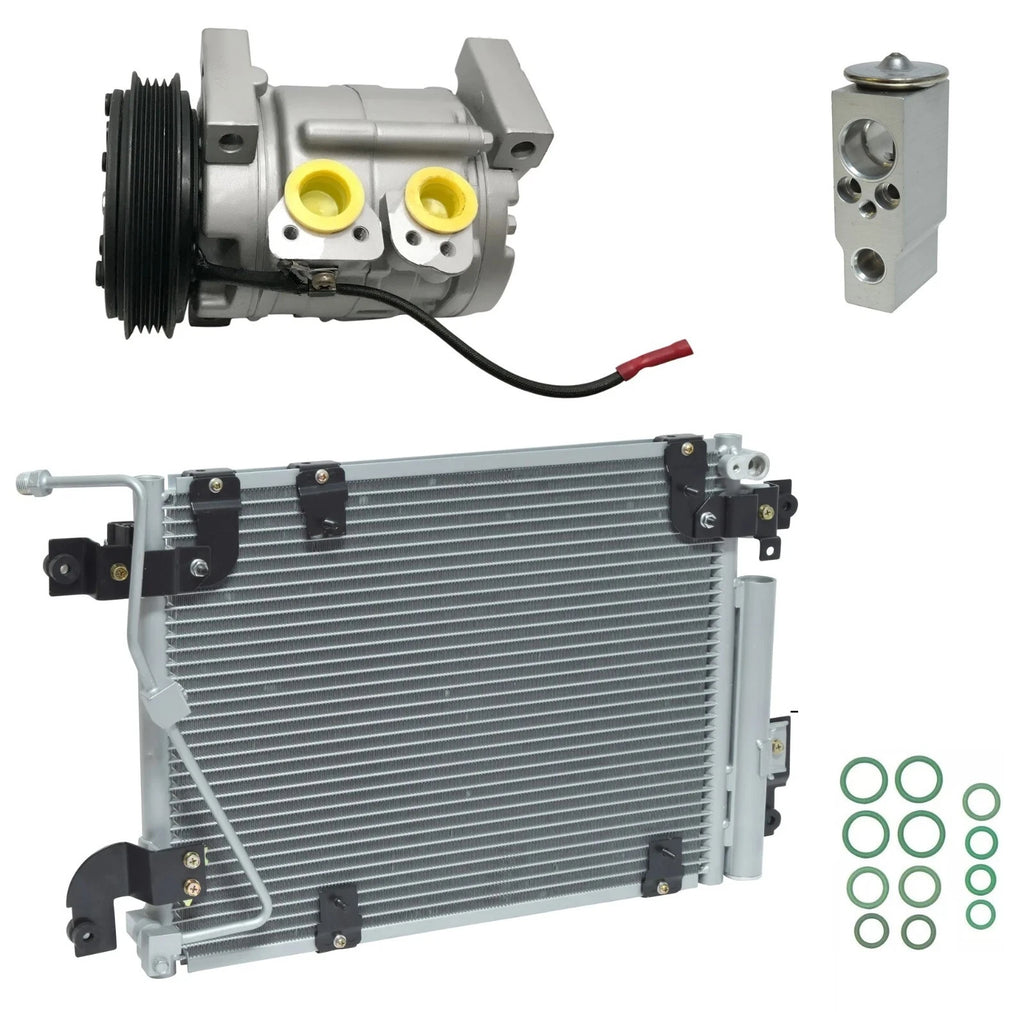 A C Compressor Kit With Condenser for Chevrolet Tracker 2.5L (2001–2004)