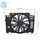 Radiator Cooling Fan Assembly for Jaguar XE XF (2016-2019)