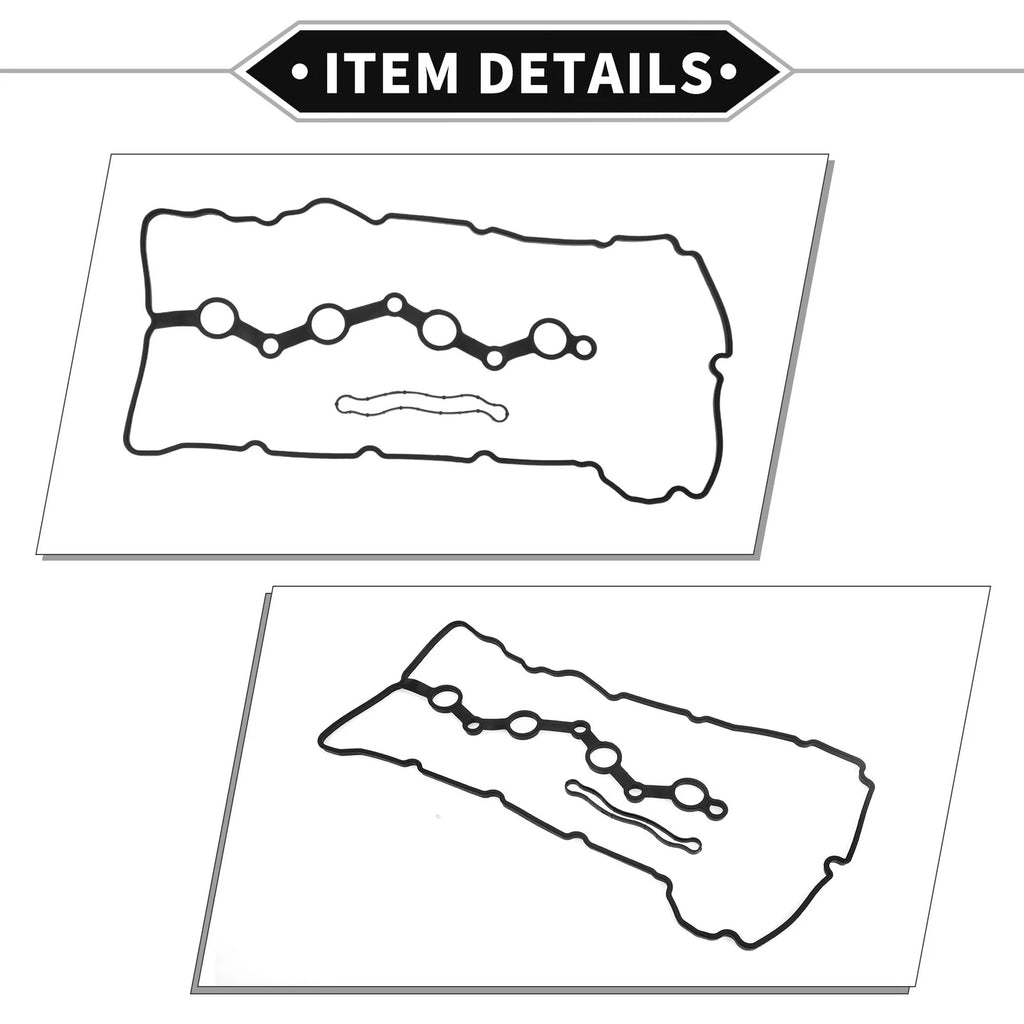 Valve Cover Gasket Set for Hyundai Santa Fe Sonata (2011–2019) No. 22441-2G700